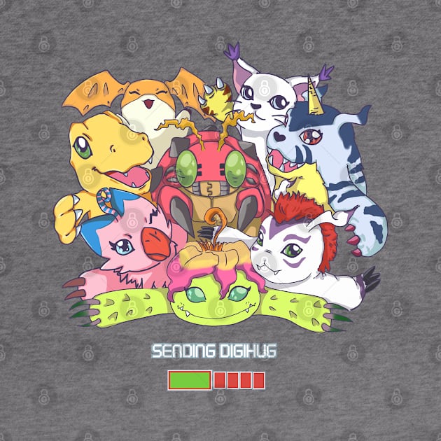 Digimon Adventure. Digihug by Rosbel